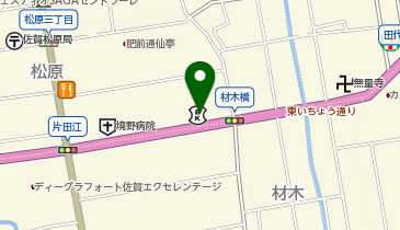佐賀共友商事株式会社の地図画像