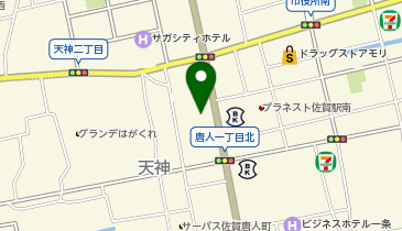 明治安田生命保険相互会社 佐賀支社の地図画像