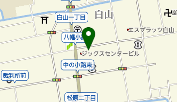 株式会社愛敬薬局 中央支店の地図画像
