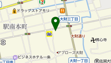 タカトリ薬局 大財店の地図画像