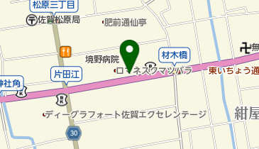 高島羅紗店の地図画像