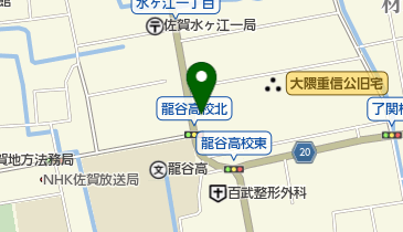 たんぽぽ理容室の地図画像