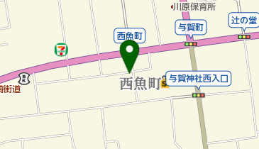 鶴理容館の地図画像