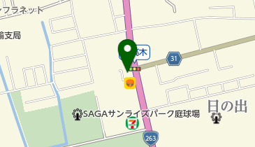 理容フルカワの地図画像