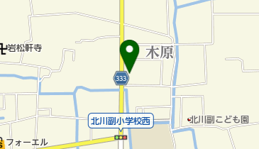 森山理容館の地図画像