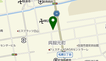 一番食堂の地図画像