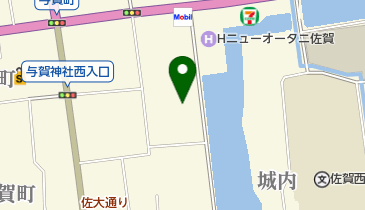 自衛隊佐賀地方協力本部の地図画像