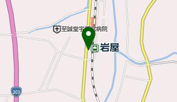 有限会社マルシゲデンキの地図画像