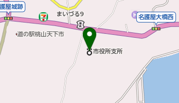 鎮西公民館の地図画像