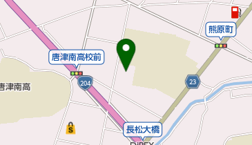 長松公民館の地図画像