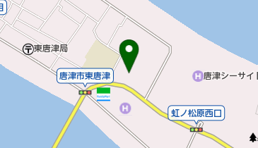 東唐津公民館の地図画像