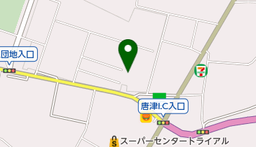 有限会社内野金網店の地図画像