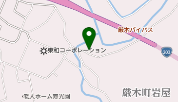 マル一商店の地図画像