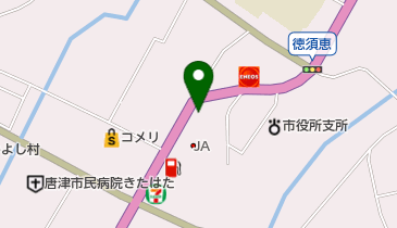 楢崎グリコ牛乳販売店の地図画像