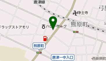 ノエビア福岡天神販社唐津支店の地図画像