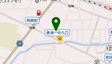 ノエビア唐津中部の地図画像