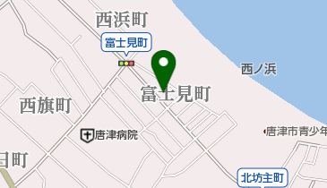 脇山氷燃料店の地図画像