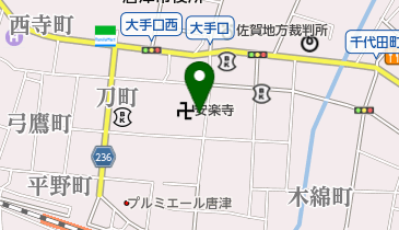 サンタマキ・オーリック唐津店の地図画像