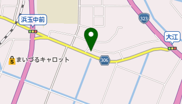 筒井自動車工場の地図画像