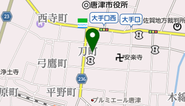 行因寺の地図画像