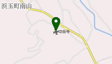 功岳寺の地図画像