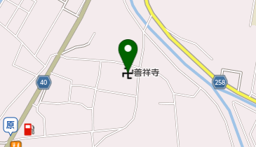 善祥寺の地図画像