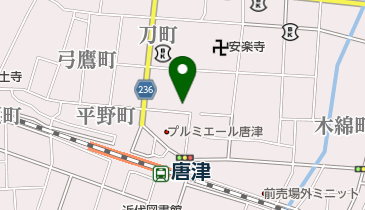 緒方写真館の地図画像