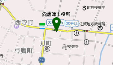 ミノヤボタン店の地図画像