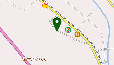 江原ふとん店の地図画像