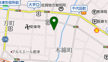 スナックかほるの地図画像