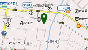 スナック山野草の地図画像