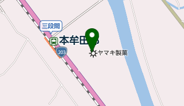 ヤマキ製菓株式会社の地図画像