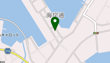 株式会社井上鮮魚 仲卸売場の地図画像