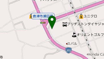 株式会社ハリカ唐津店の地図画像
