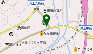 小林時計店の地図画像