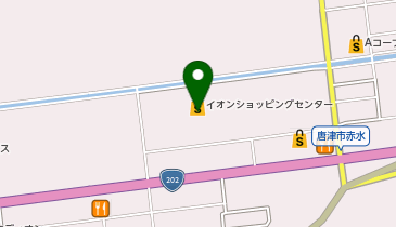 武田メガネ イオン唐津店の地図画像