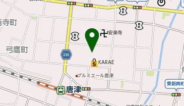 杉谷窯異中庵の地図画像