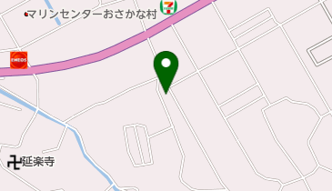 ヘヤーサロンなかのの地図画像