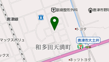マリ美容室の地図画像