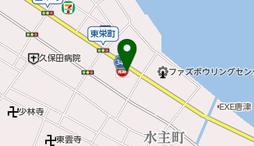 富国生命保険唐津営業所の地図画像