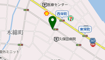 メガネの唐光堂の地図画像