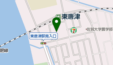 唐津地域リハビリテーション広域支援センター河畔の地図画像