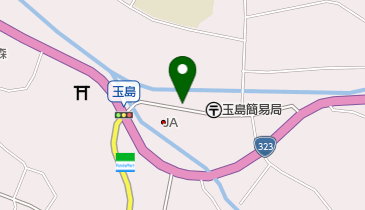 ヘアーサロンいわたの地図画像