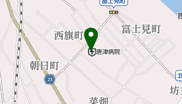 老人保健施設まつら荘の地図画像