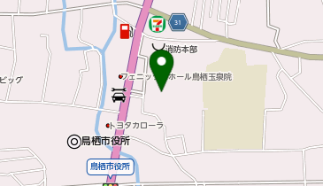 鳥栖市中央 デイサービスセンターの地図画像