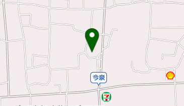 今泉町公民館の地図画像