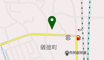 儀徳公民館の地図画像