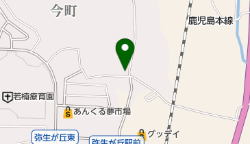 オガタ美容室の地図画像