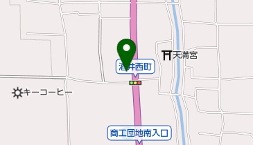 ツルモト美容室の地図画像