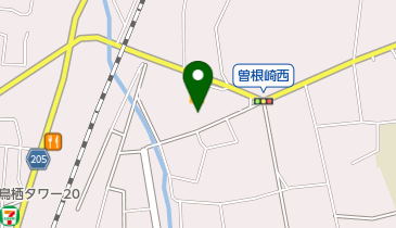 クリーニングショップトムくらし館曽根崎店の地図画像